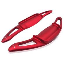 Extensión de la palanca de cambios del volante del coche, accesorio de aleación de aluminio rojo para Toyota Camry 2018 2019 2020 2024 - compra barato