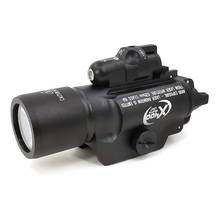 Tactical X400 Red Laser Sight Light Gun Flashlight LED White Light / Red Laser / Laser Combo Fleshlight for Hunting 2023 - купить недорого