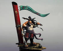 Unassambled 1/24 75MM ancient warrior with sword 75mm  Resin figure miniature model kits Unpainted 2024 - buy cheap