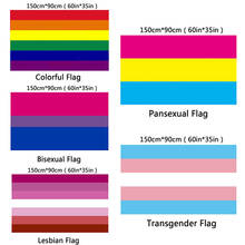 Aerlxemrbrae Rainbow Flag 150X90CM Banner 100D Polyester grommets lgbt Gay rainbow Progress Pride flag 2024 - buy cheap
