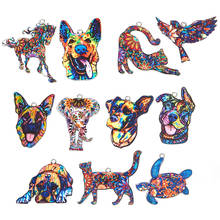 YEYULIN 10pcs dog cat Color Alloy Enamel animal Charm Pendant For Necklace Bracelet Jewelry Making DIY Earring Findings 2024 - buy cheap