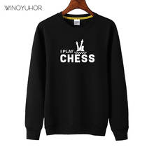 I Play Chess Funny Game Sweatshirt Kids Boys Autumn Long Sleeve Pullovers Casual Tops Baby Girls Clothes High Quality 2024 - buy cheap