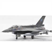 Avión de simulación estática, juguete de caza de la Fuerza Aérea, modelo coleccionable, HAF 337, Mira, fantasma, 1:72 F-16D 2024 - compra barato
