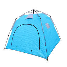 Automatic Ice Fishing Tent 2-3 Person Winter Fishing Tent Cotton Warm Winter Camping Hiking Tourist Tent Shelter 210x210x170cm 2024 - buy cheap