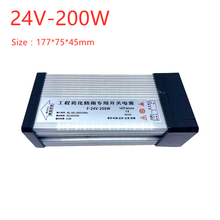 Fuente de alimentación a prueba de lluvia, convertidor de voltaje de 24 V a 24 V CC, 220 W, 200W, 400W, adaptador de fuente de alimentación a prueba de lluvia para lámpara de tira LED 2024 - compra barato