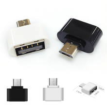 2pcs Portable Useful Micro USB Male To USB 2.0 Female Adapter OTG Converter For Android Tablet PC Cell Phone 2024 - buy cheap