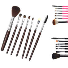 7Pcs Professional Makeup Brushes Set Powder Foundation Eyeliner Lip Eyeshadow Make Up Brushes Cosmetics Soft Synthetic Hair 2024 - buy cheap