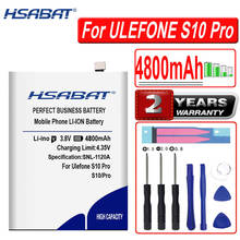 HSABAT 4800mAh High Capacity Battery for Ulefone S10 Pro Smart Phone 2024 - buy cheap