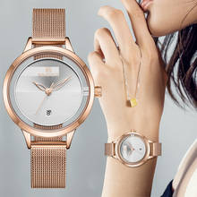 NAVIFORCE Women Watches Luxury Stainless Steel Bracelet Wristwatch Fashion Quartz Watch Girl Clock with Date Relogio Feminino 2024 - buy cheap
