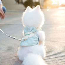Pomeranian Dog Harness Vest Soft Breathable Dog Harness Nylon Small Medium Dogs Vest Harness Collar Cat Pet Dog Chest Strap 2024 - buy cheap