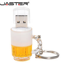 JASTER Plastic Special Beer Mug Model Usb 2.0 Flash Drive Pendrive 8gb 16gb 32gb 64GB Memory Stick Pen Thumb 2024 - buy cheap