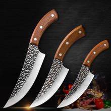 5 6 7 Inch Chef's Knife Forged Outdoor Hunting Knife Meat Bone Fish Fruit Vegetable Butcher Knife Stainless Steel Kitchen Knife 2024 - buy cheap