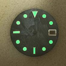 28.5MM Replacement Green Luminous Watch Dial for NH35/4R36A Watch Movement Repair Accessories 2024 - buy cheap
