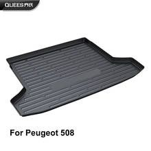 Esteira de porta-malas personalizada para peugeot 508, de primeira geração (não adequada para 508 estate sw) de 2010 a 2018 2024 - compre barato