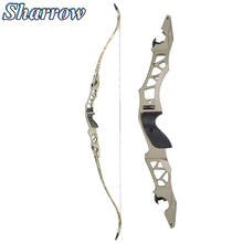 64'' Hunting Recurve Bow 30/35/40/45/50/55Lbs Archery with Arrow Rest Aluminum Alloy ILF Riser Takedown Bow Outdoor Accessory 2024 - buy cheap