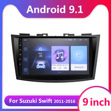 Android 9.1 reprodutor multimídia do carro para suzuki swift 2011 2012 2013 2014 2015 2016 rádio automático estéreo gps navegação 2din nenhum dvd 2024 - compre barato