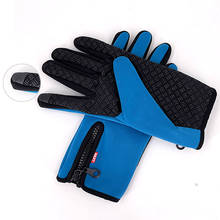 Unisex phone screen Winter Thermal Warm Cycling Bicycle Bike Ski Outdoor Camping Hiking Motorcycle Gloves Sports Full Finger 2024 - buy cheap