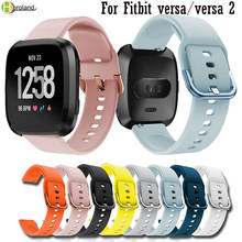 For Fitbit Versa 2 Silicone Watch Band Strap For Fitbit Versa / Lite Sport Wristband Replacement Bracelet High Quality band 2024 - buy cheap