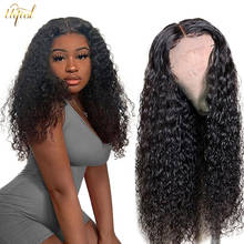 URFIRST Jerry Curly Wig Curly Malaysian Lace Closure Wig Lace Front Human Hair Wigs For Black Women Part Lace Wig Pre Plucked 2024 - buy cheap