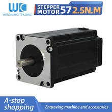 57 stepper motor 100mm large torque 2.5Nm single-axis dual-axis 8mm two-phase 1.8 degrees Nema23 stepper motor 2024 - buy cheap