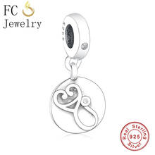 FC Jewelry Fit-pulsera de plata 925 con abalorios, joyería hecha a mano, hecha a mano 2024 - compra barato