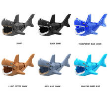 Mini brinquedos de brinquedo montados, forma de tubarão delicado, minibrinquedos de alta qualidade, impulsionadores da criatividade, brinquedos artesanais para crianças, 1 peça 2024 - compre barato