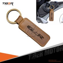 For Suzuki GSR GSR125 GSR250 GSR400 GSR600 GSR750 Models Motorcycle Keychain Cowhide Key Ring 2024 - buy cheap