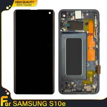 AAA+++ Quality AMOLED For SAMSUNG Galaxy S10E G970W G970U G970F/DS  SM-G9700 LCD Display Touch Screen Digitizer Assembly + Frame 2024 - buy cheap