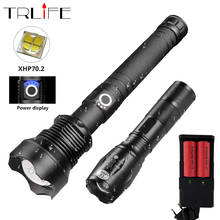 XHP70.2 Most Powerful flashlight usb Zoom led torch xhp70 xhp50 18650 or 26650 battery Best Camping, Cycling 2024 - buy cheap