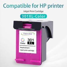 Чернильный картридж Topcolor 301XL, Восстановленный картридж, совместимый с HP 301 xl hp 301, для принтера HP DeskJet 1050se 2000 2050 3000 3050 2024 - купить недорого
