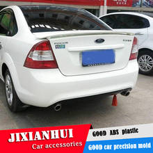 Спойлер для Focus 2006-2011 Ford Focus sedan DJK спойлер из АБС-пластика цвет заднего крыла автомобиля задний спойлер 2024 - купить недорого