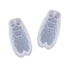 Crystal Epoxy Cicada Shape Silicone Mold DIY Handmade Jewelry Pendant Mould Making Tool 2024 - buy cheap