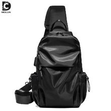 Men's Chest Bag USB Charging Single Shoulder Bag Straddle Bag Leisure Waterproof Single Shoulder Bag Large Capacity Straddle Bag 2024 - buy cheap