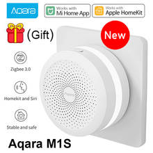 2021 Newest Aqara M1S Hub Gateway zigbee 3.0 wifi with night light speaker smart home For Xiaomi mijia APP Mi home / Homekit 2024 - buy cheap