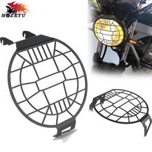 Motorcycle Round Light Cover Headlight Guard Front Light Headlamp Guard Grill Protector For Honda CB650R 2018 2019 2020 2021 2024 - buy cheap