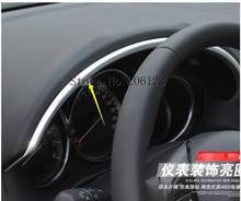 For Mazda Cx-5 Cx5 KE 2012 2013 2014 2015 2016 Chrome Interior Instrument Dashboard Panel Trim Cover Bezel Strip Molding Garnish 2024 - buy cheap