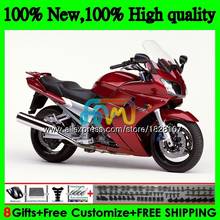 FJR1300A For YAMAHA FJR-1300 FJR1300 01 02 03 05 Gloss red hot 06 07 119BS.6 FJR 1300 2001 2002 2003 2004 2005 2006 2007 Fairing 2024 - buy cheap