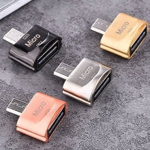 OTG Micro USB OTG кабель адаптер 2,0 конвертер для планшетов Android Samsung USB для флеш-накопителя мыши OTG Hub 2024 - купить недорого