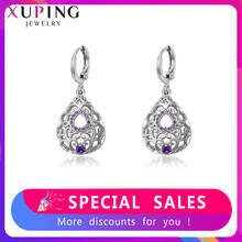 Xuping Jewelry Elegant Earring with Synthetic Cubic Zirconia Charming Style for Women 24971 2024 - buy cheap