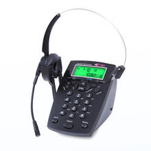 Handsfree Call Center Dialpad Corded Telephone with Monaural/Binaural Headset Headphones Tone Dial Key Pad for House Call Center 2024 - buy cheap