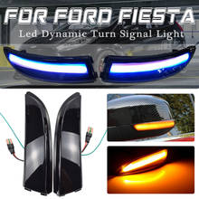 Luz de señal de giro dinámica LED para coche Ford Fiesta b-max 2008-2017, indicador de espejo retrovisor lateral, 2 uds. 2024 - compra barato