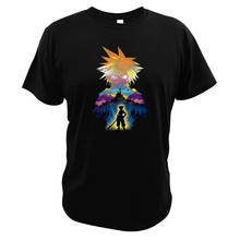 Kingdom Hearts T Shirt Tees Digital Print Harajuku Sora Keyblade Camisetas Role Playing Game Tops Men Cotton T-shirt 2024 - buy cheap