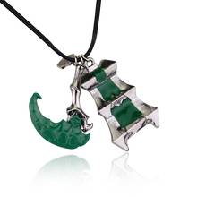 High-quality Game Weapon Necklace Zinc Alloy Lantern Necklace Couple Pendant Gift accessories, Pendant necklaces, link chain, trendy popular, as picture, sleep tracker 2024 - buy cheap