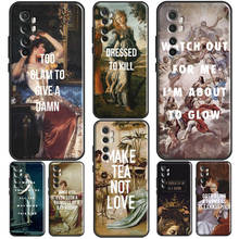 Renaissance Quotes Spoof Art For POCO F3 F1 F2 M3 M4 X3 GT X4 X3 Pro Case For Xiaomi Mi 11 Lite Ultra 12 11T Pro Cover 2024 - buy cheap