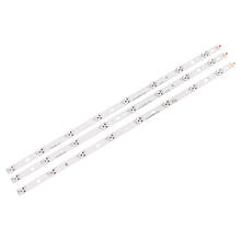 3pçs x faixa de luz de fundo led para tv sony 32 "para 8leds 612mm embutidos 2024 - compre barato