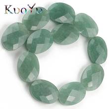 13X18mm Natural Stone Green Aventurine Jades Beads Oval Shape Loose Spacer Bead For Jewelry Making DIY Bracelets Accessories 2024 - buy cheap