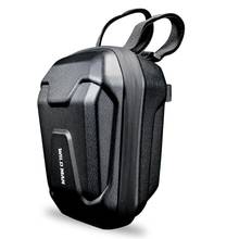 WILD MAN-Bolsa de carcasa dura EVA para patinete eléctrico, bolsa de tubo frontal para manillar de bicicleta, para Xiaomi M365, 2.5L, Ninebot ES1 2024 - compra barato