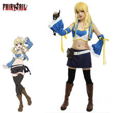 Anime Fairy Tail Lucy Heartfilia Seven Years After Cosplay Costume Halloween Carnival For Women Girl Clothing Dress Party 2024 - buy cheap
