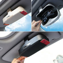 Caja de almacenamiento para gafas de coche, soporte para gafas de sol para Toyota Camry avensis RAV4 CHR Crown Reiz Corolla Vios Yaris L auris 2024 - compra barato