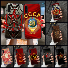 Capa de celular soviética, bandeira da urss, capa para celular, samsung galaxy a 3 5 7 8 10 20 21 30 40 50 51 70 71 e s 2016 2018 4g, amortecedor de tpu preto 2024 - compre barato